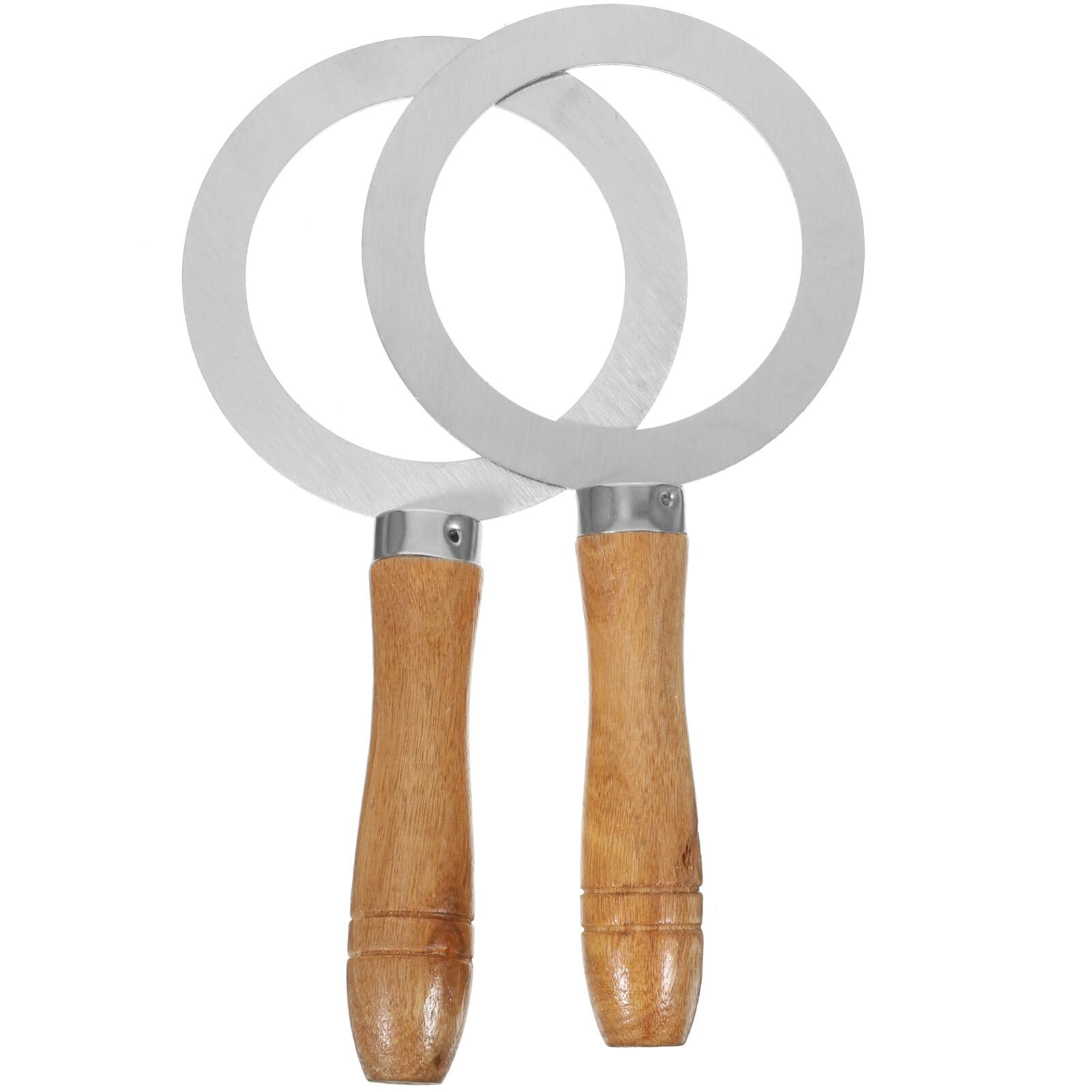 2PCS Stainless Steel Milk Tea Creme Brulee Ring - Baking Cup Rim Cover & Coffee Cup Gasket Tool for DIY Desserts, Bubble Tea, and Cafe Drinks