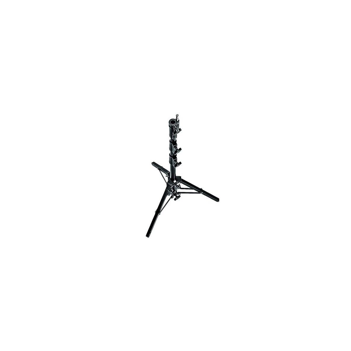 Aluminum Combo Stand 20 3 Sections with 2 Risers - 78 Inch Adjustable Height TV Stand (Black) - Replacement for A125B Model - Perfect for Living Room, Bedroom, or Home Theater Setup