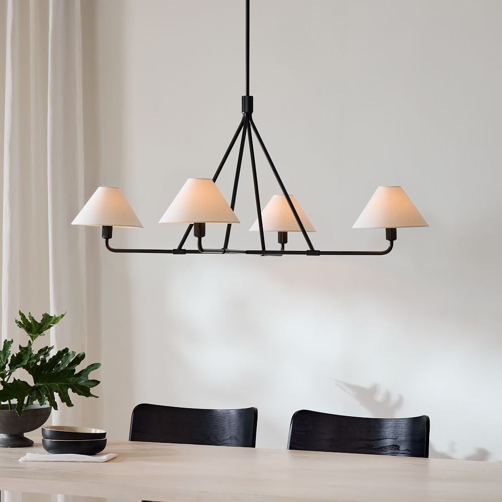 Modern Axis Chandelier - Elegant Crystal Ceiling Light Fixture for Dining Room, Living Room & Bedroom | Perfect for Home Decor & Interior Design