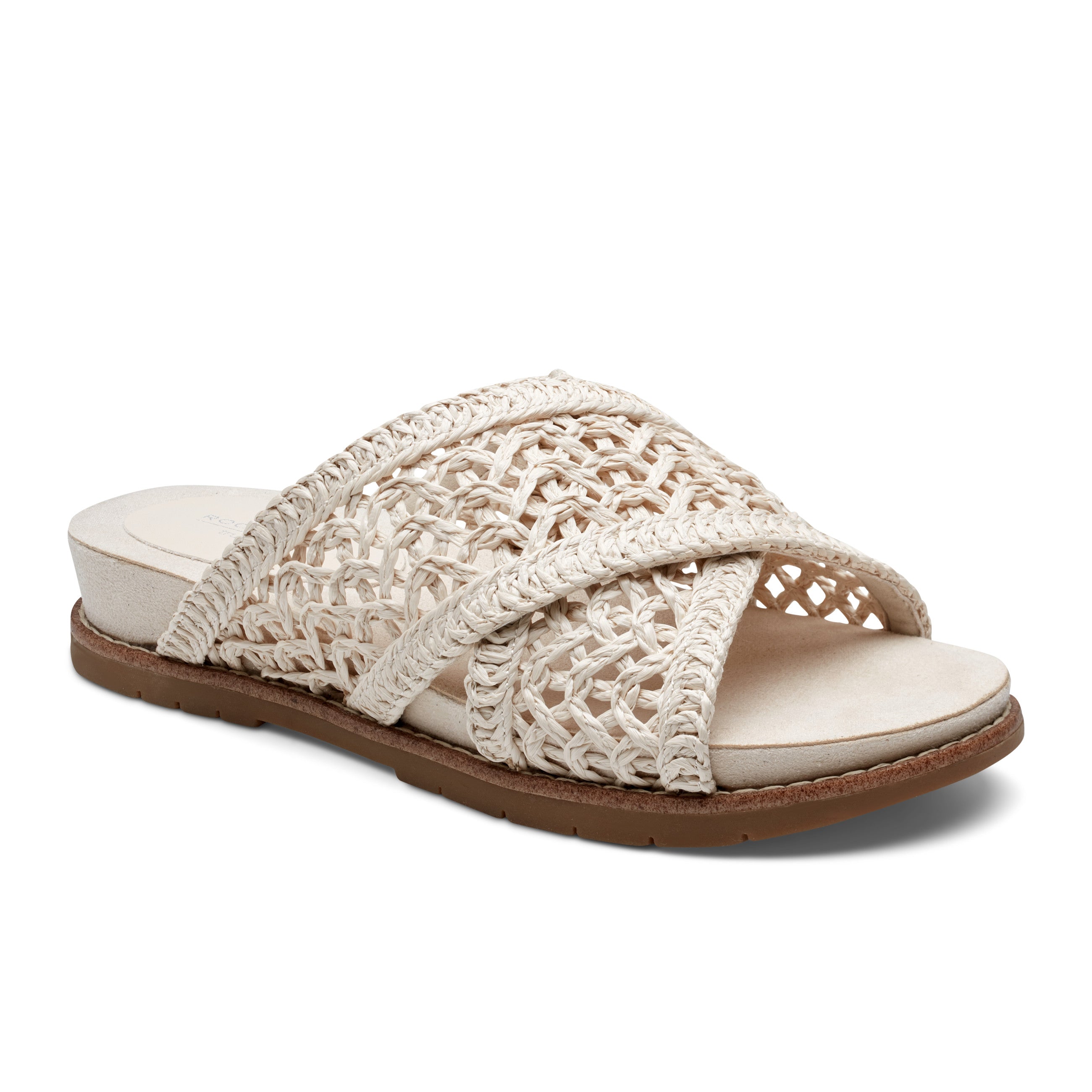 Women's Zora Open Toe Slip-On Flat Casual Sandals - Comfortable Summer Walking Shoes for Beach, Vacation & Everyday Wear