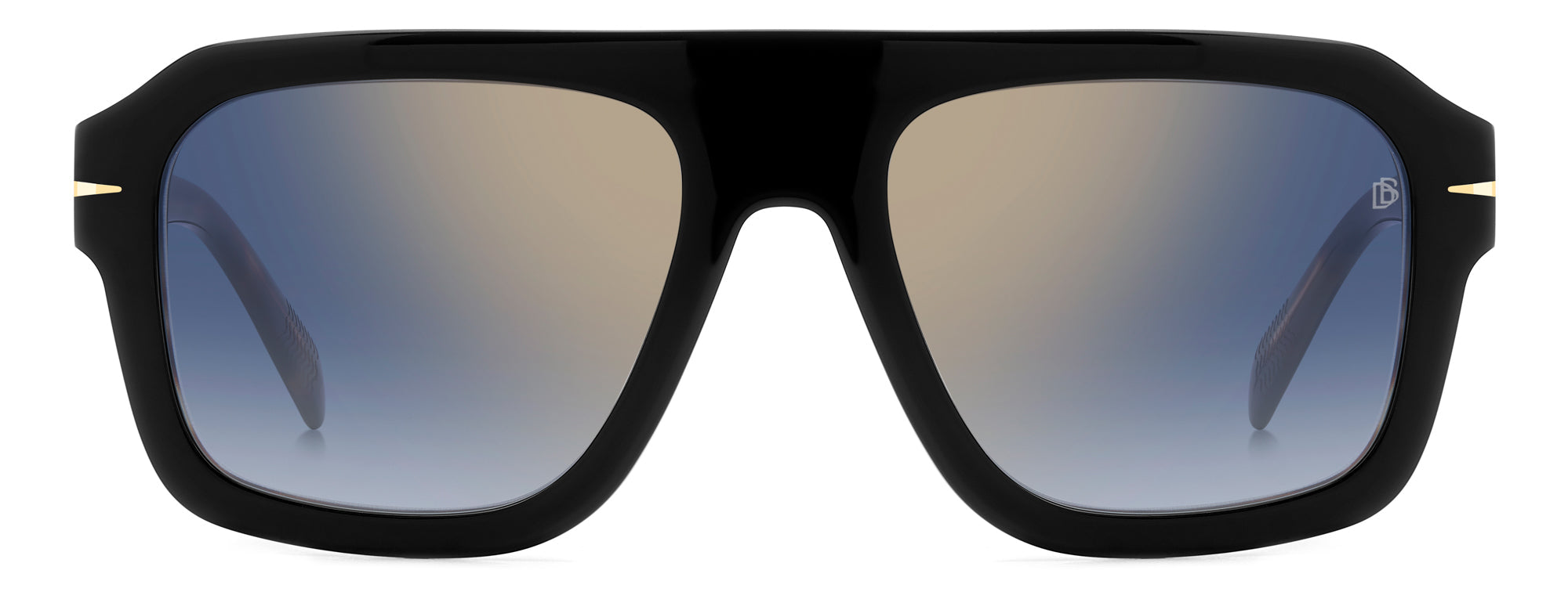 David Beckham DB7127/S Men's Sunglasses - Polarized UV Protection Aviator Style for Driving, Outdoor Sports & Fashion