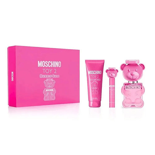 Moschino Bubble Gum Toy 2 Perfume & Body Lotion 3-Piece Gift Set for Women - Perfect for Birthdays, Anniversaries & Special Occasions