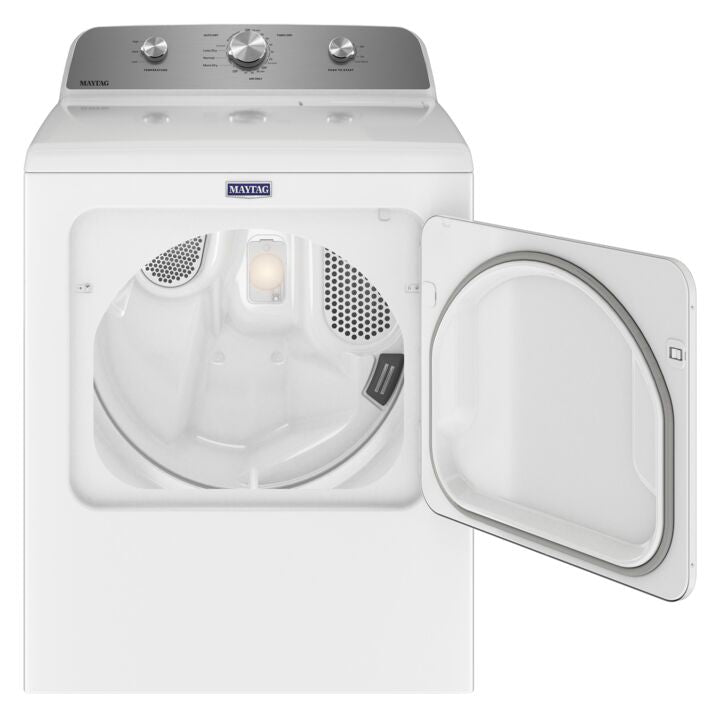 Maytag MGD4500MW 7.0 cu. ft. White Gas Dryer - Wrinkle Prevent Technology for Fresh, Soft Laundry | Perfect for Large Families & Busy Households