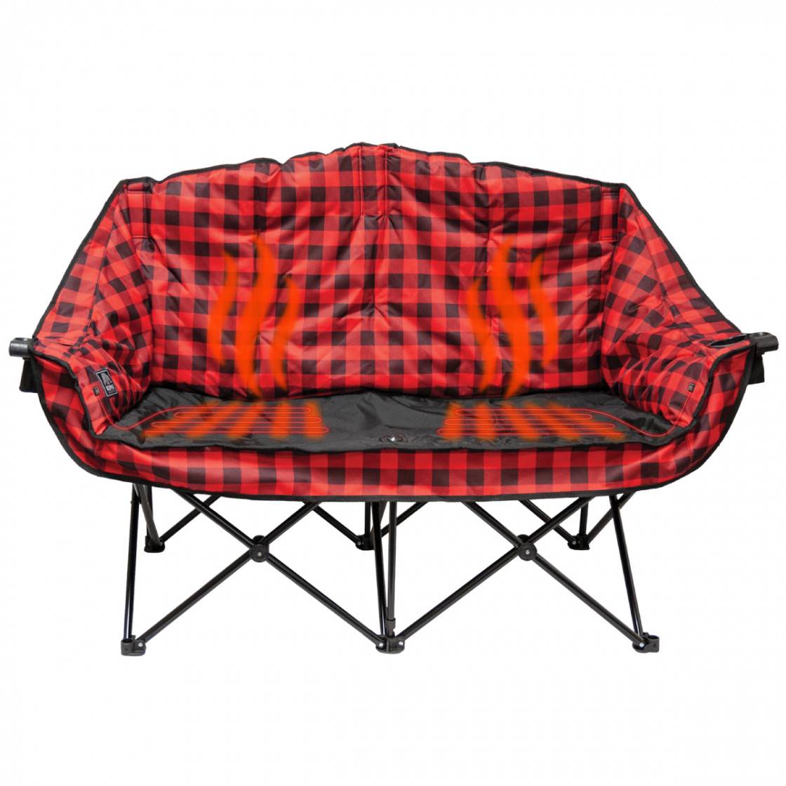 KUMA Bear Buddy Heated Chair - Electric Warming Seat with Adjustable Temperature for Home, Office & Outdoor Use - Cozy Comfort in Winter for Reading, Gaming & Relaxation