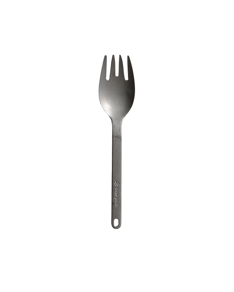 Premium Titanium Spork - Lightweight Camping Utensil for Hiking, Backpacking & Outdoor Adventures