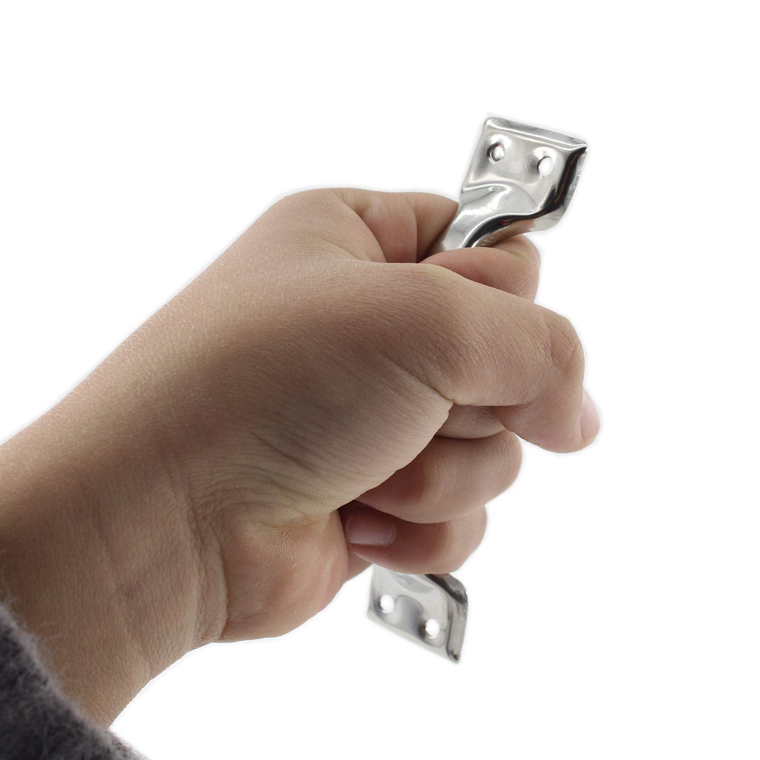10 Pack 3.5 Inch Stainless Steel Cabinet Handles & Drawer Pulls - Brushed Silver Kitchen Hardware for Cabinets, Dressers & Furniture | Durable Metal Handles for Home, Office & Commercial Use
