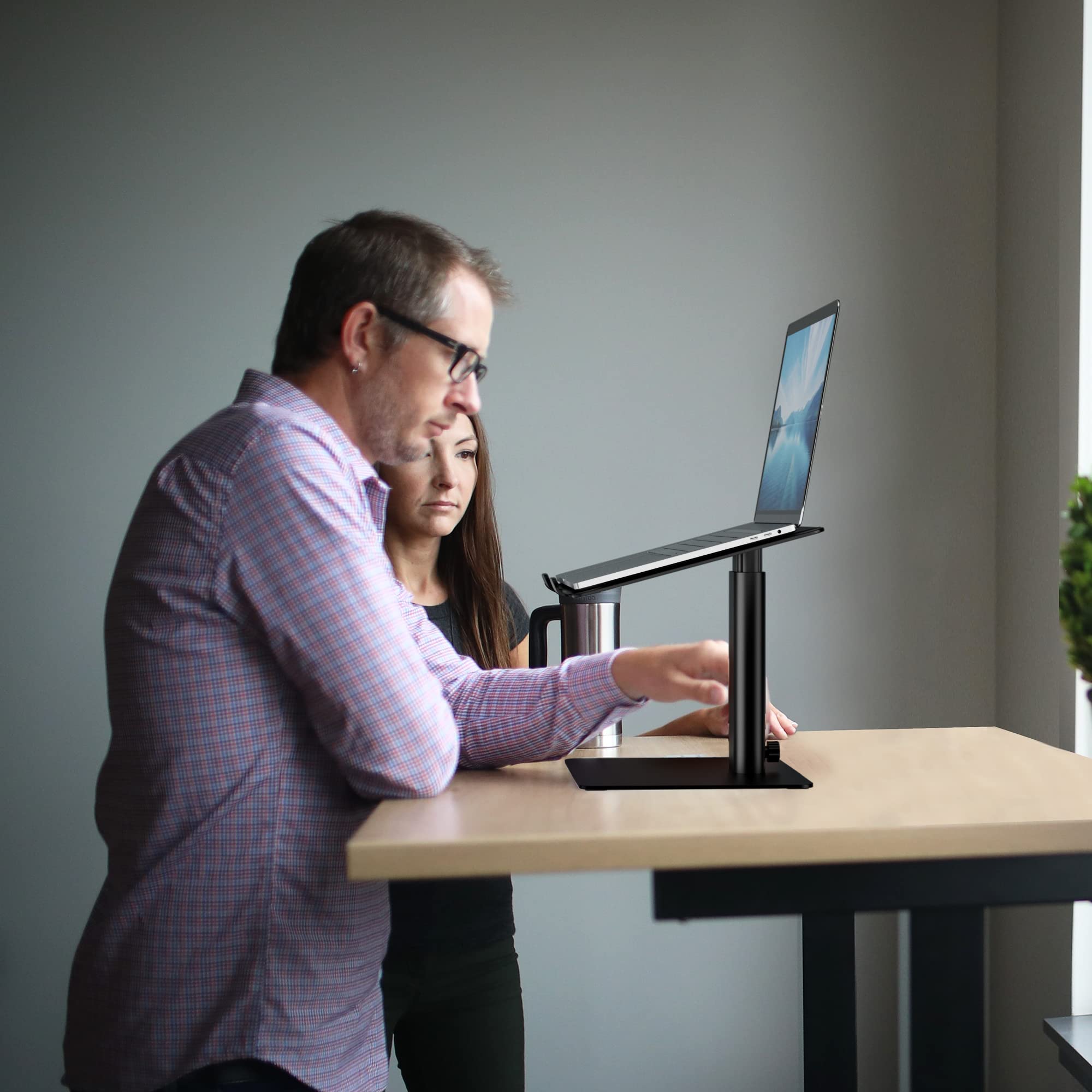BESIGN LSX6 Ergonomic Adjustable Laptop Stand for 10-14