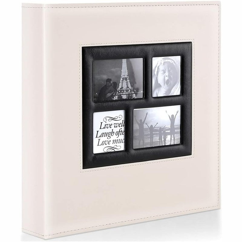 4x6 Photo Album with 1000 Pockets - Extra Large Capacity Scrapbook for Wedding, Family & Travel Memories | Acid-Free Archival Storage