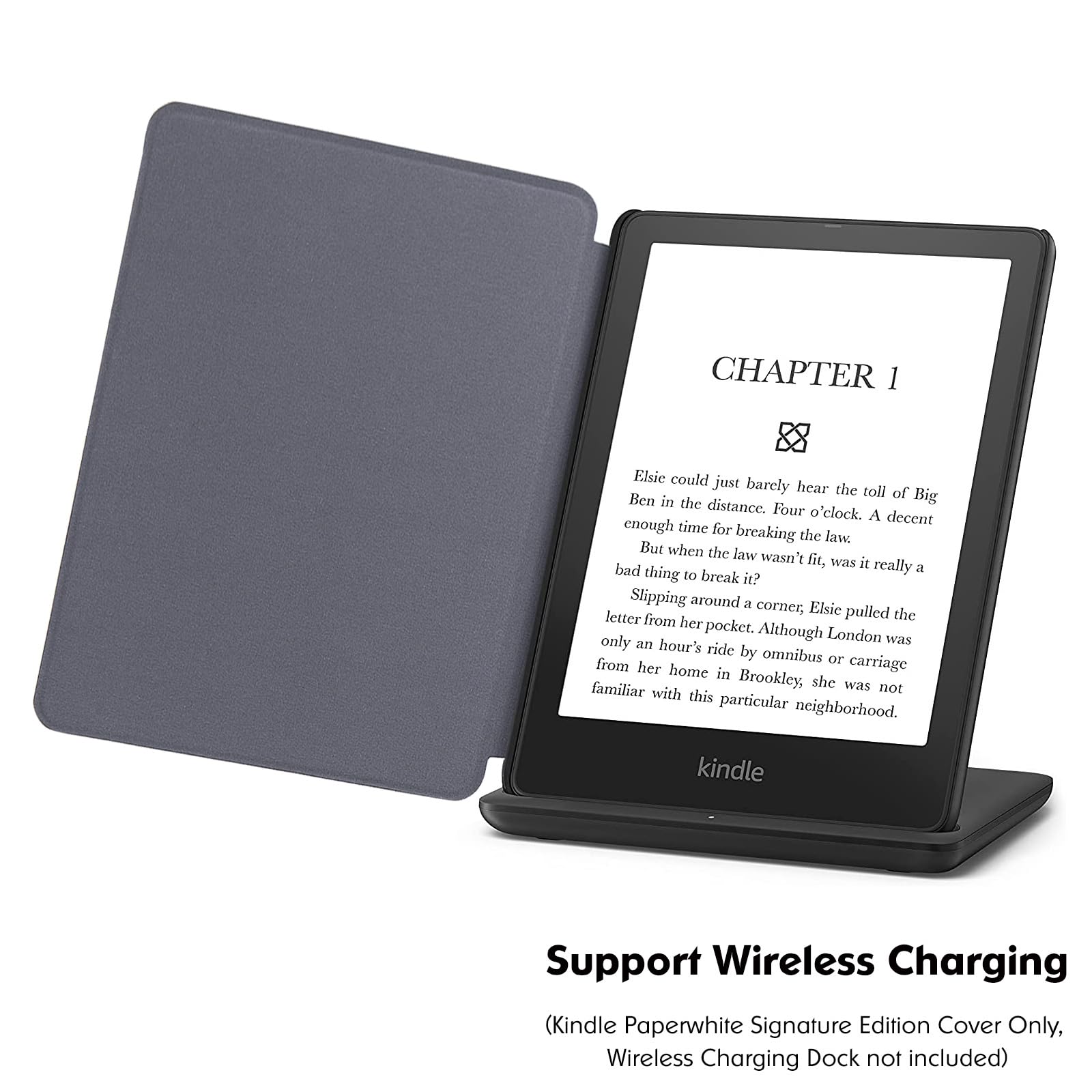 BOZHUORUI Slim PU Leather Case for Kindle Paperwhite 11th Generation & Signature Edition (6.8 inch, 2021) - Lightweight Cover with Auto Wake/Sleep - Perfect for Reading, Travel & Daily Commute (Wine Red)