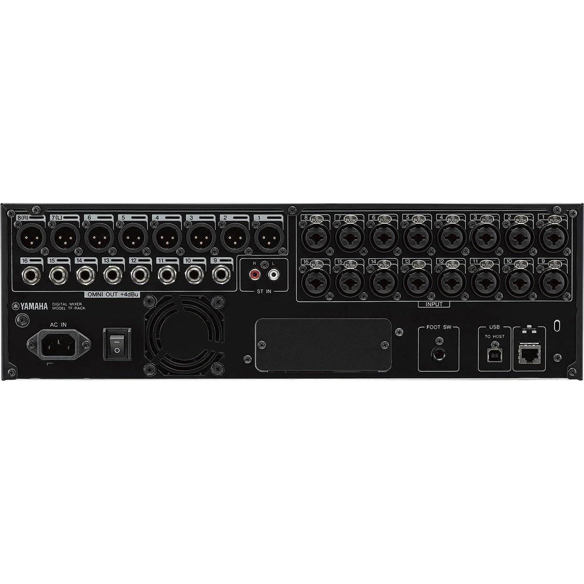 Yamaha TF-Rack Professional 19-Inch Rack-Mount Audio Mixer - Perfect for Live Sound, Studio Recording & DJ Setups