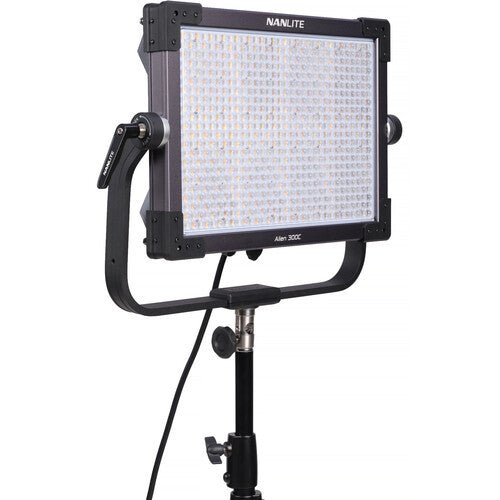 Nanlite Alien 300C RGBWW LED Panel with Softbox & Eggcrate - Professional Studio Lighting for Photography, Videography, and Live Streaming
