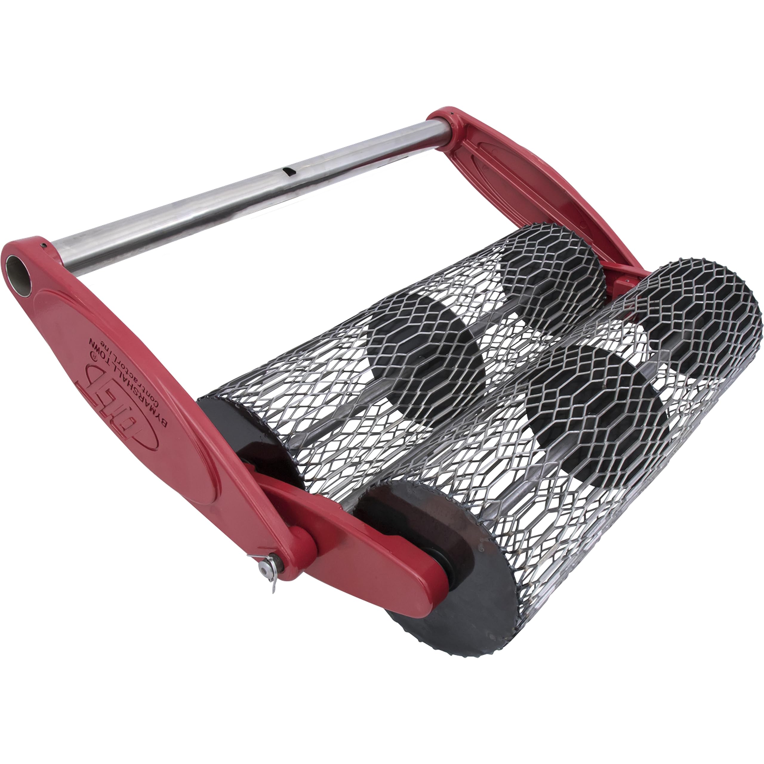18 Inch Concrete Tamper Roller - Heavy Duty Compaction Tool for Landscaping, Pavement & Construction Projects