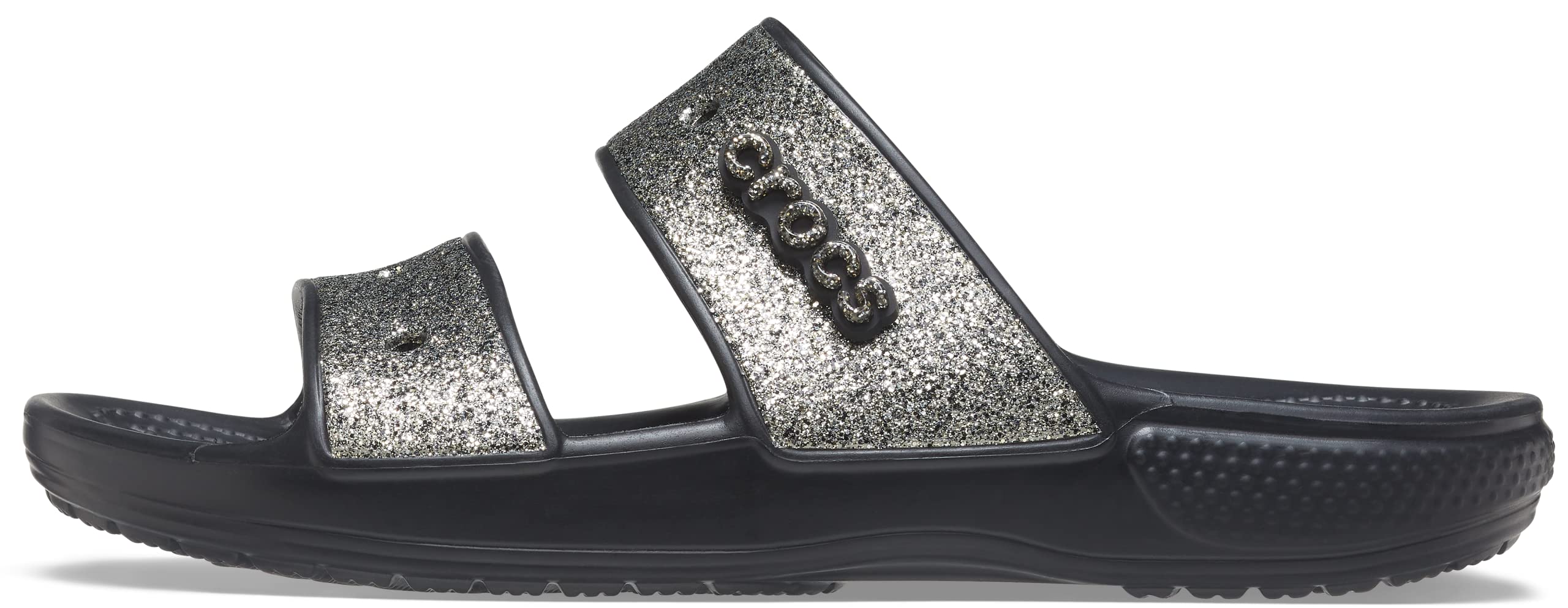 Crocs Unisex-Adult Classic Two-Strap Slide Sandals - Comfortable Waterproof Slip-On Shoes for Men & Women - Perfect for Beach, Pool, Garden & Indoor Use