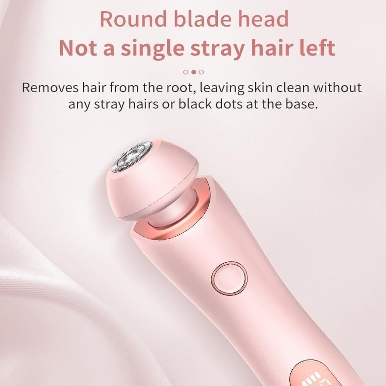 Velvix Smooth Shave Electric Razor 2025 - 2 in 1 Wet & Dry Body Shaver for Men & Women | Portable Rechargeable Trimmer for Face, Legs, Bikini & Full Body Grooming | Pink Travel-Friendly Design