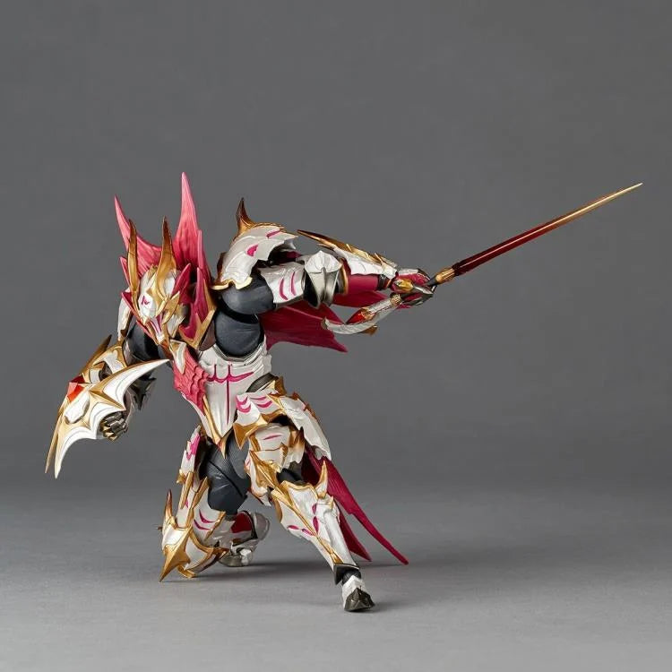 Amazing Yamaguchi Revoltech Complex Hunter Figure - Malzeno Armor Set | Monster Hunter Rise: Sunbreak Action Figure NR021 | Perfect for Collectors & Gaming Display