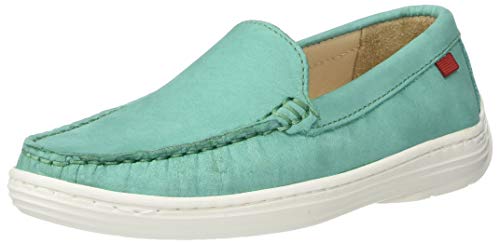 Turquoise Nubuck/White Sole