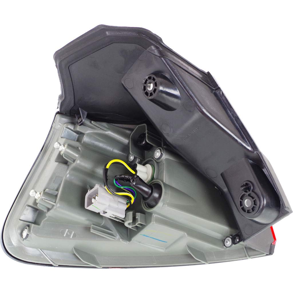 2014-2018 Jeep Cherokee LED Tail Lights Pair - Driver & Passenger Side (CH2804107 CH2805107 | 68102907AF 68102906AF) - Replacement for Enhanced Visibility & Style