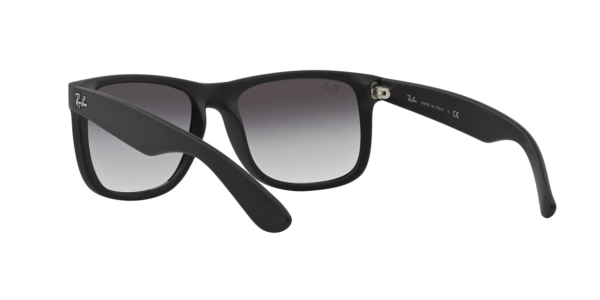 Ray-Ban RB4165 Justin Classic Rectangular Sunglasses for Men & Women – UV Protection, Polarized Lenses, Lightweight Frame – Perfect for Driving, Beach & Outdoor Activities