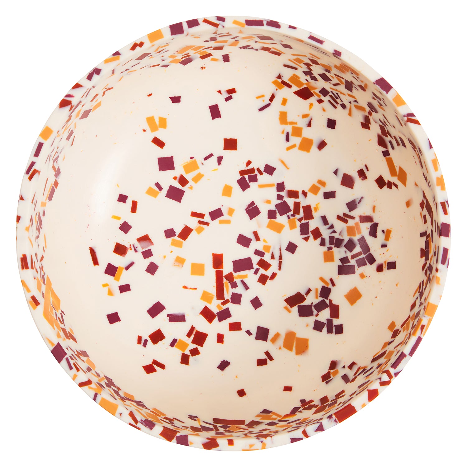 Mazzinni Bowl - Elegant Nougat Terrazzo Design Serving Bowl | Perfect for Salads, Snacks & Home Decor | Durable & Stylish Kitchenware
