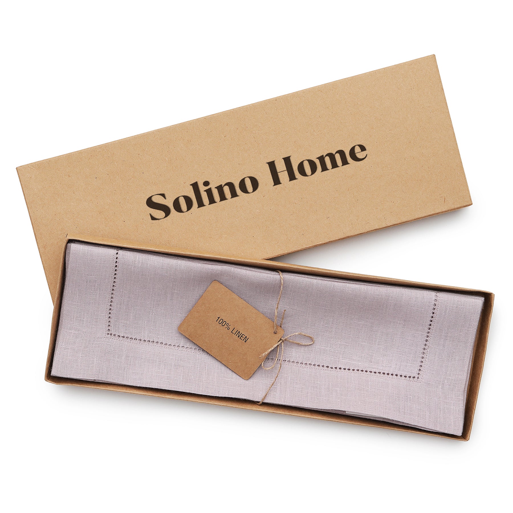 Classic Hemstitch Placemats Set of 4 - Elegant Linen Table Mats for Dining, Kitchen & Home Decor - Perfect for Dinner Parties, Holidays & Everyday Use