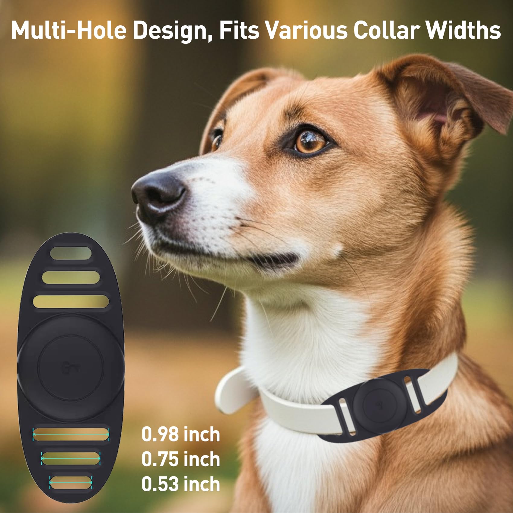 Smart GPS Dog Tracker with Collar Holder - Waterproof Pet Location Device & Finder for Dogs, Cats & Pets | Works with Find My (iOS) | Perfect for Hiking, Travel & Outdoor Adventures