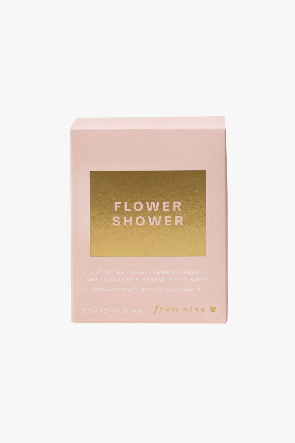 Flower Shower 310g Scented Candle - Long-Lasting Aromatherapy for Home Relaxation & Romantic Ambiance