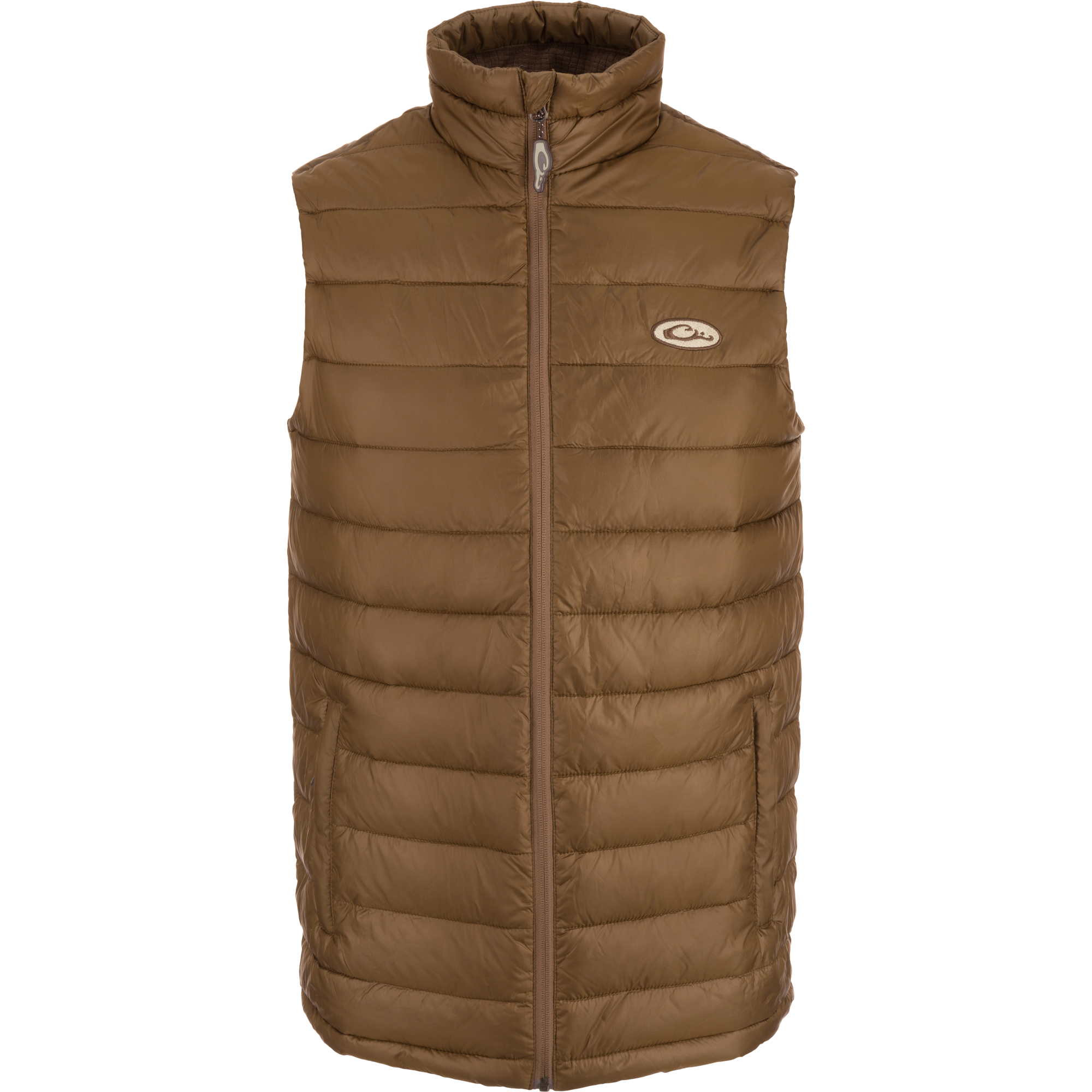 Solid Double Down Vest for Men & Women - Lightweight Warm Puffer Vest for Outdoor Activities, Hiking, Camping & Casual Wear
