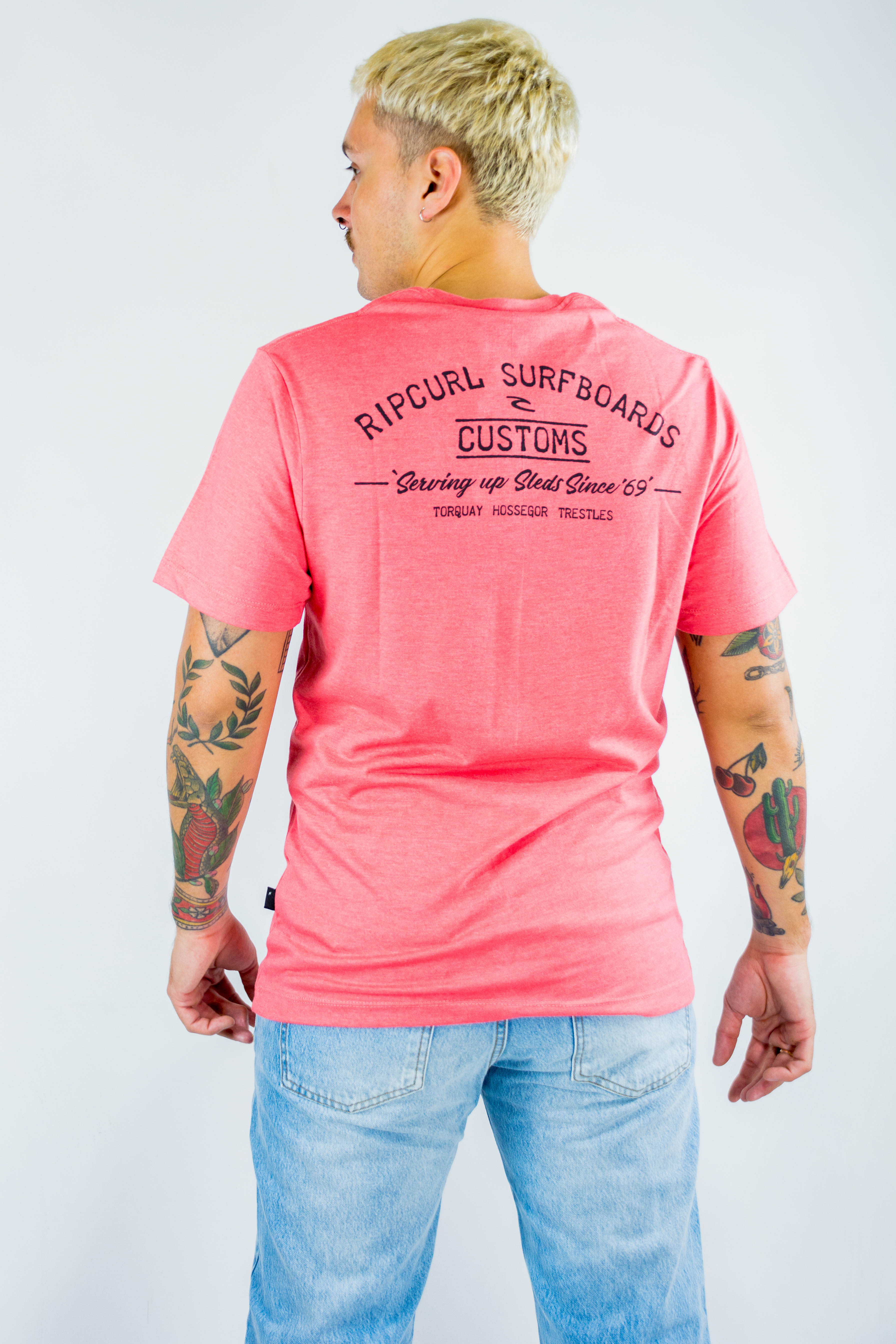 Rip Curl Women's RC Te MC Standard MGE Print T-Shirt - Soft Cotton Casual Top for Surfing, Beach & Everyday Wear