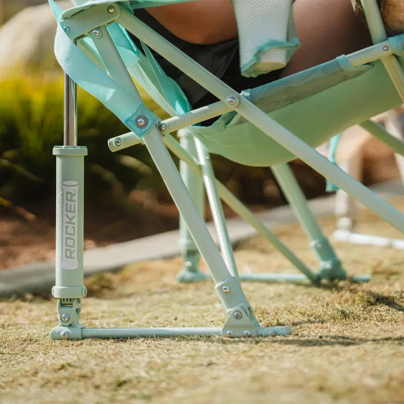 Kickback Rocker™ - Portable Folding Rocking Chair for Outdoor, Camping & Relaxation - Perfect for Patio, Beach, Backyard & Travel