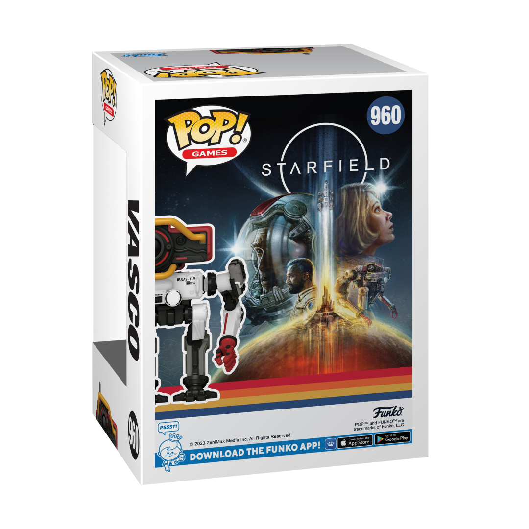 Starfield Vasco Funko POP! Vinyl Figure - Xbox Gear Shop Exclusive Collectible for Gamers & Sci-Fi Fans - Perfect for Display, Gifts & Gaming Room Decor