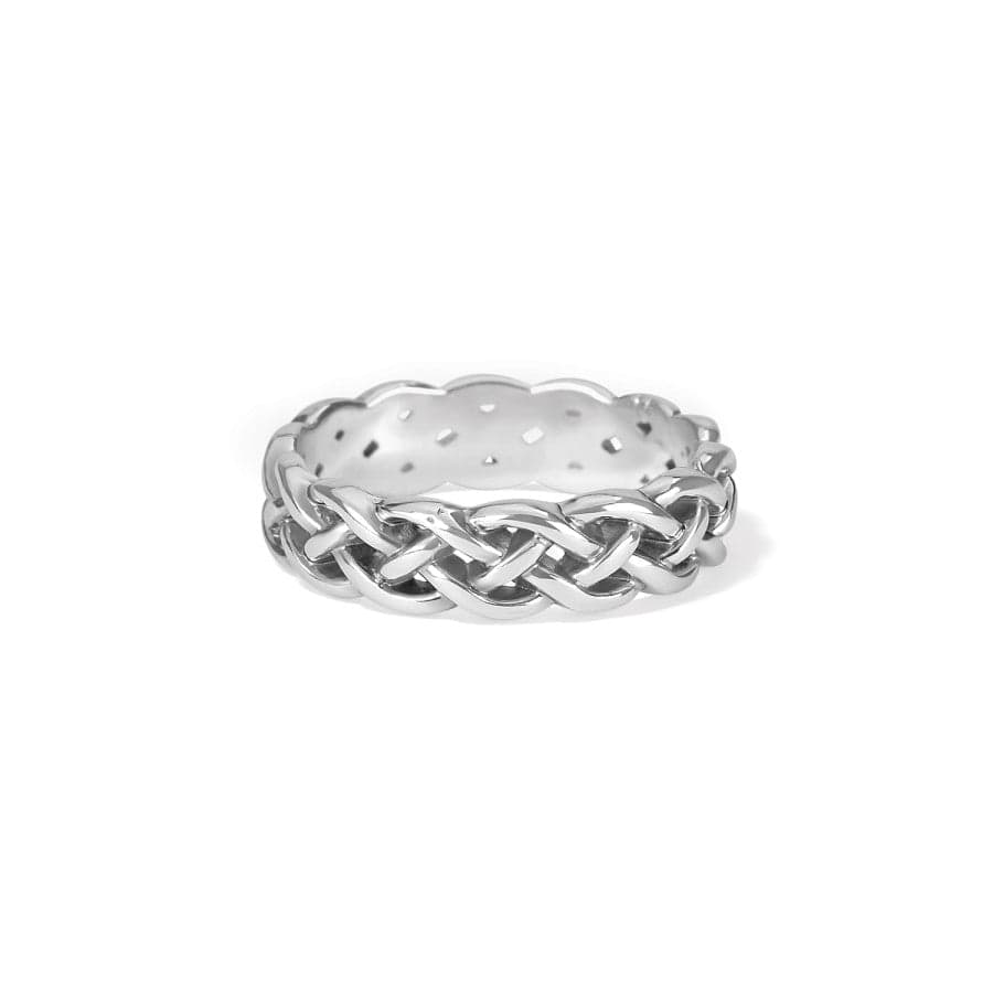 Interlok Braid Band Ring - Durable Stainless Steel Hair Tie for Women & Men - Perfect for Ponytails, Braids, and Everyday Hairstyles