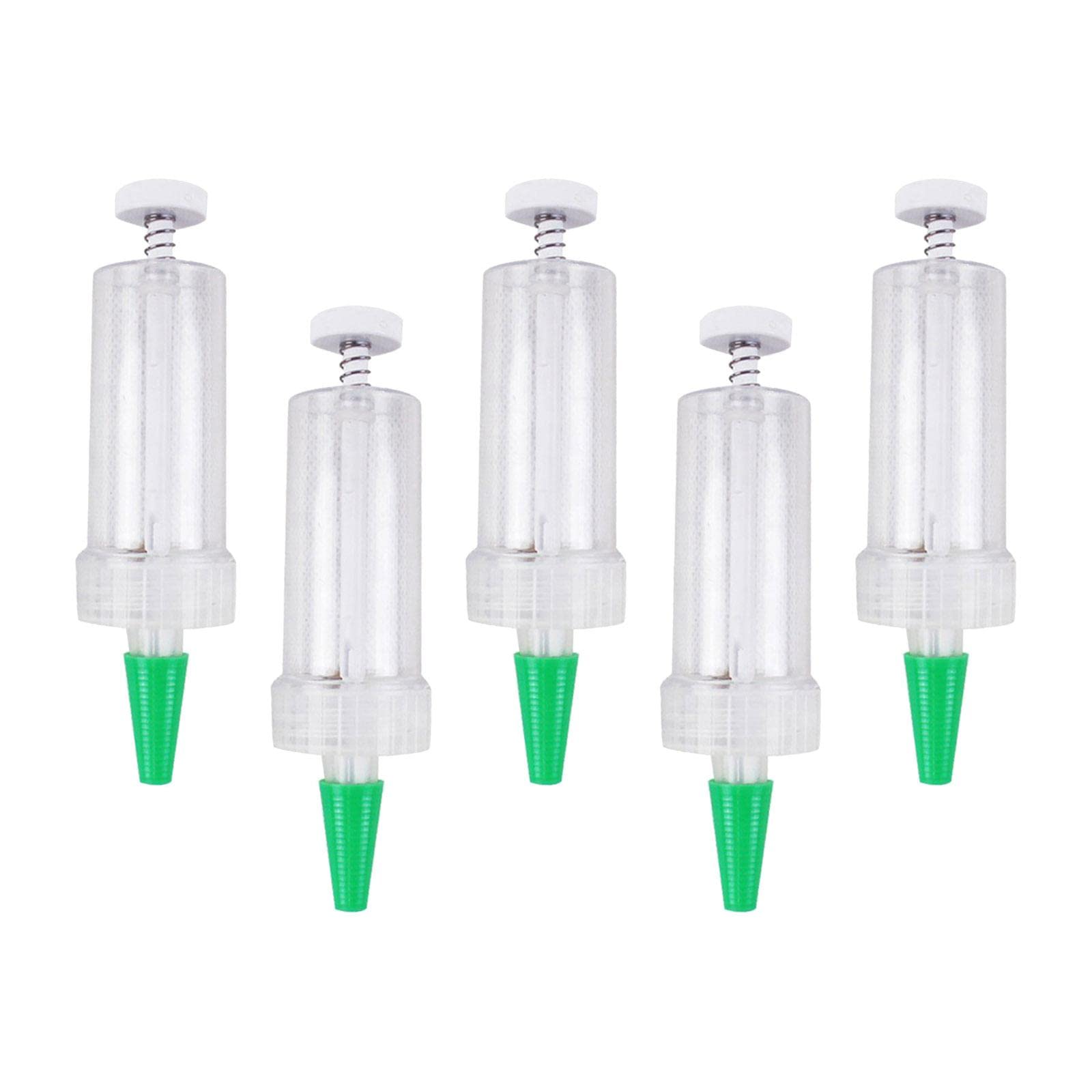 MagiDeal 5-Pack Small Seed Dispenser - Manual Hand Planter Spreader for Gardening, Planting & Lawn Care - Ideal for Vegetables, Flowers & Grass Seeds