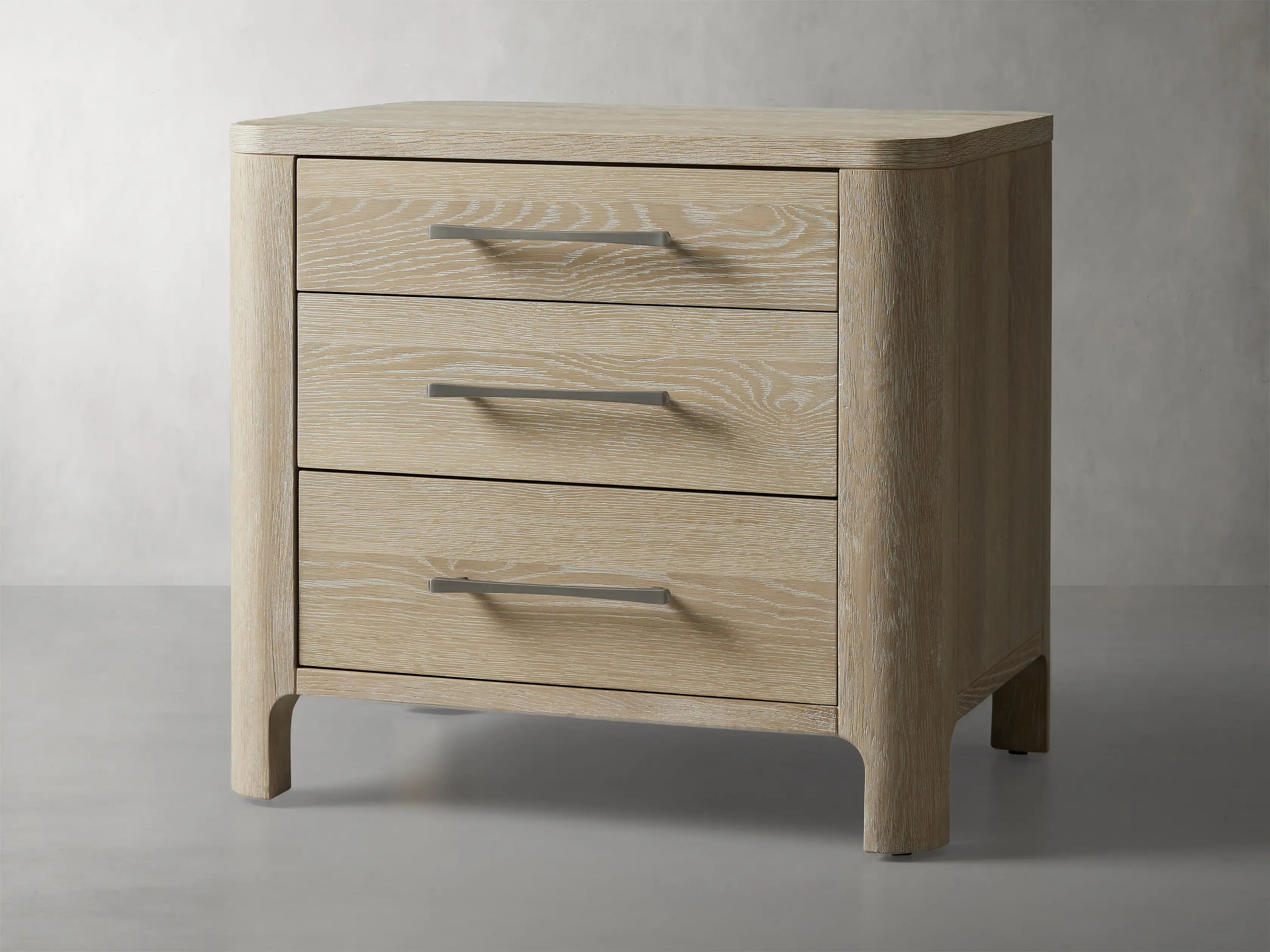 Callie Closed Nightstand - Modern Bedside Table with Storage Drawer for Bedroom, Living Room & Office - Compact Nightstand with Solid Wood Construction & Sleek Design