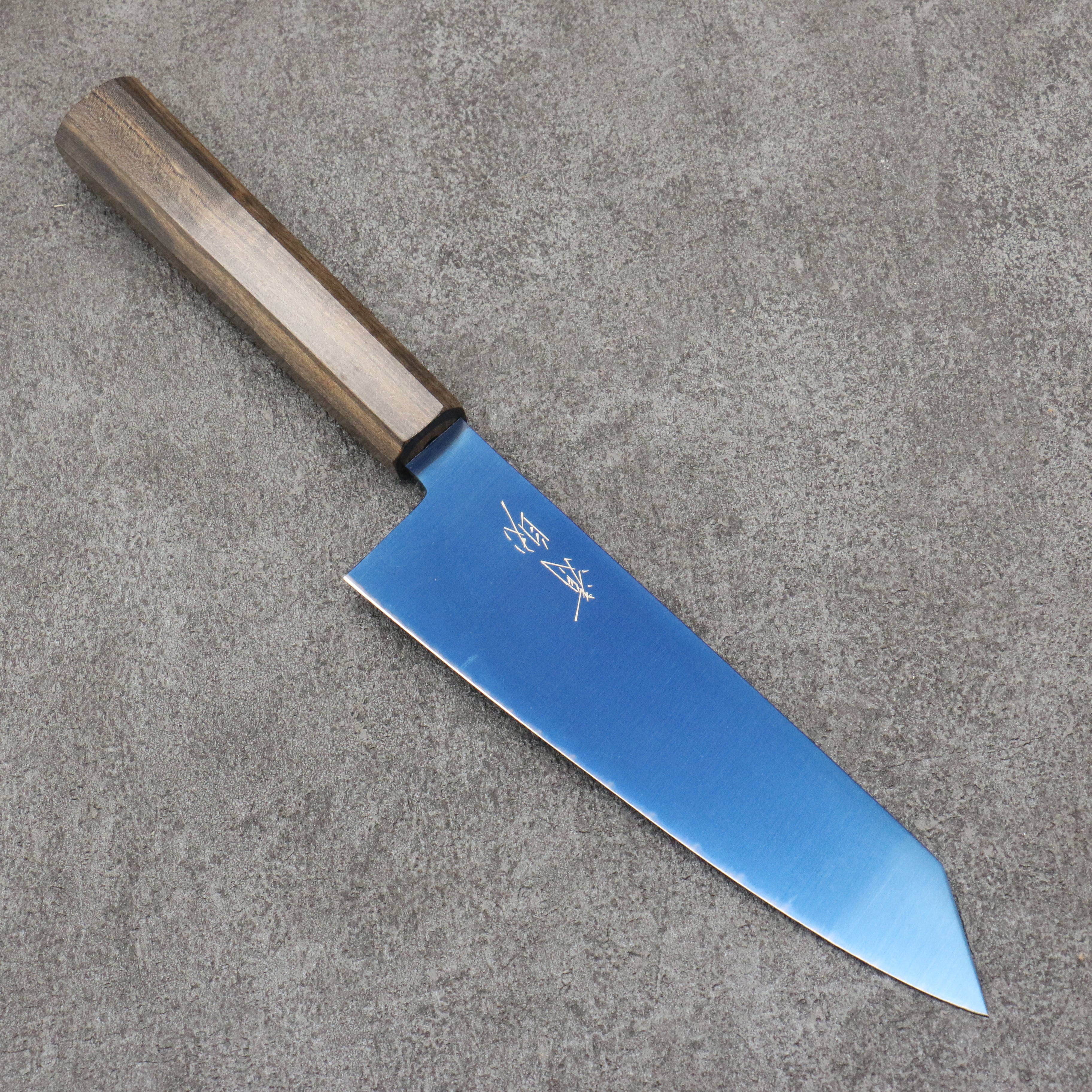Premium Seisuke SK 85 Kiritsuke Santoku Knife 180mm - Ion Plated Blade with Sandalwood Handle - Perfect for Sushi, Vegetables & Asian Cuisine