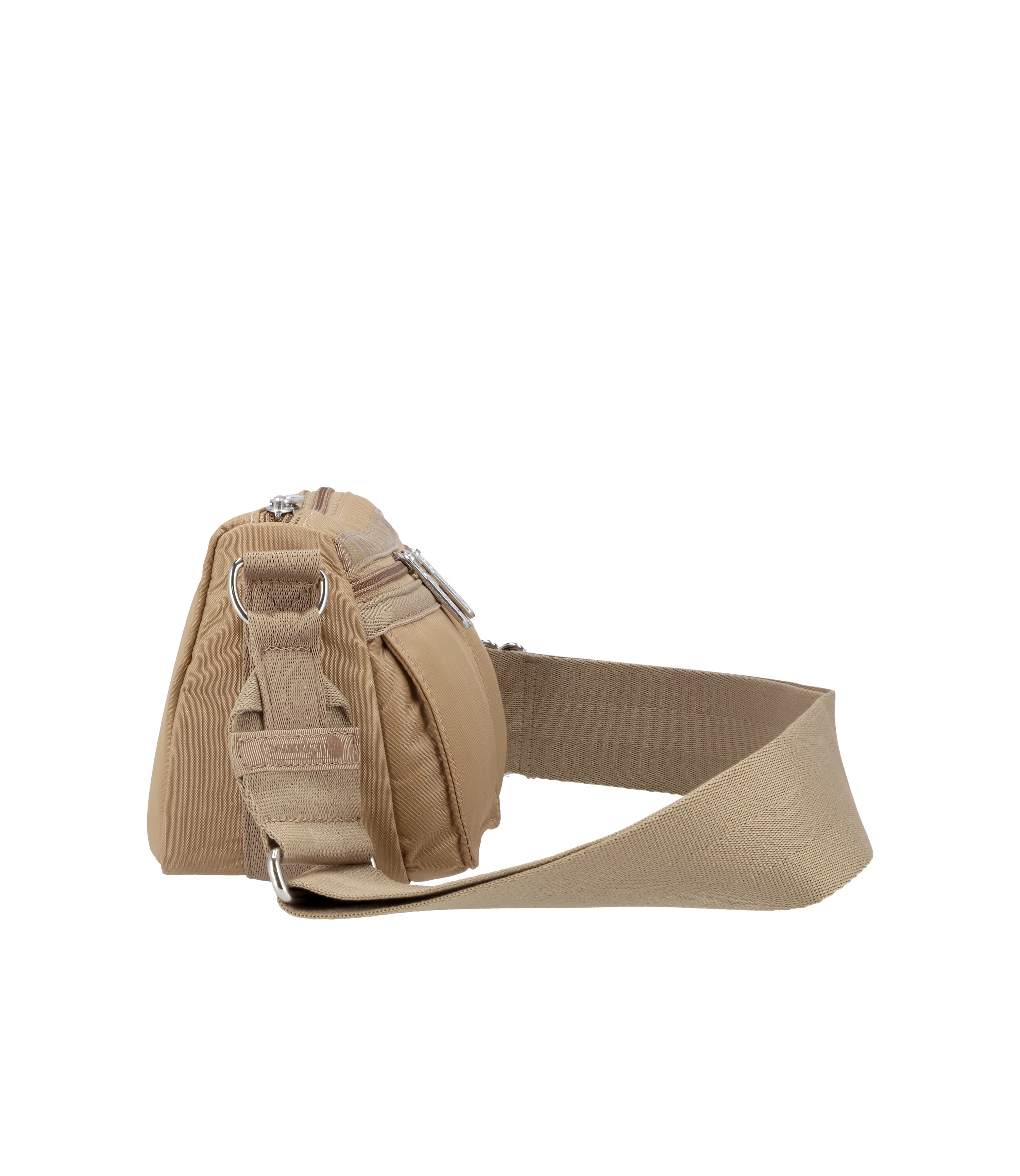 East West Double Pocket Crossbody Bag - Stylish & Functional for Travel, Work & Everyday Use