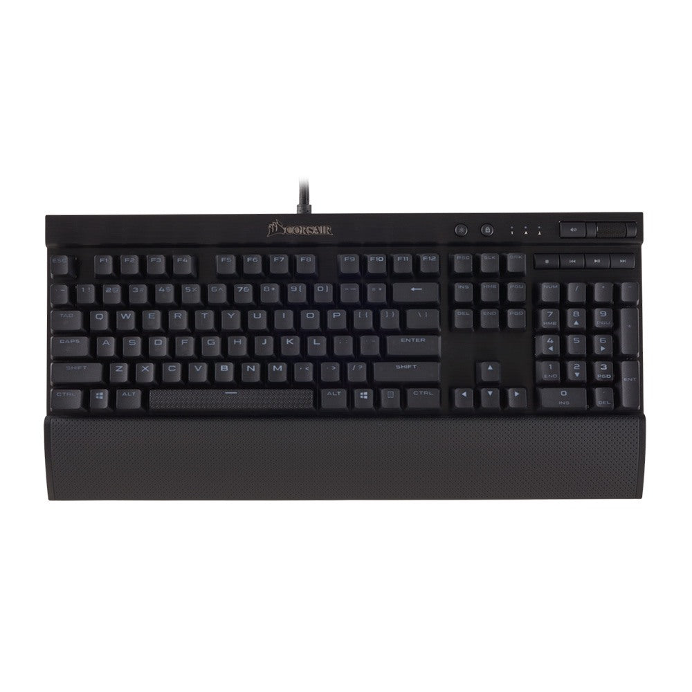 Premium Corsair PBT Double Shot Keycaps - Durable Black Mechanical Keyboard Keycaps for Gaming & Typing - Perfect for PC, Mac, and Custom Keyboard Builds