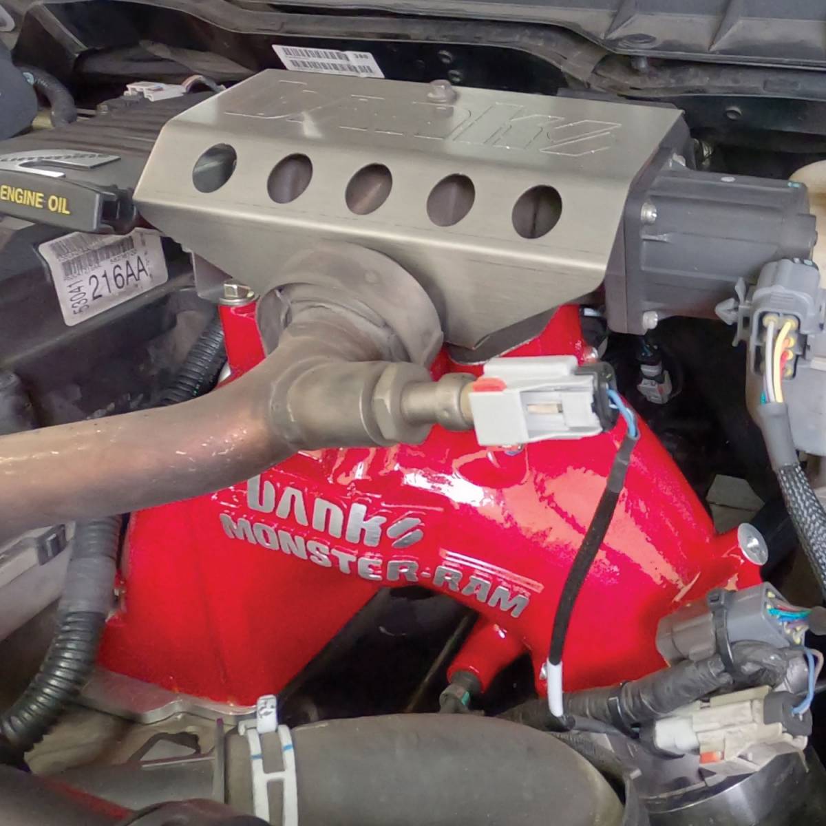 2019-2024 Ram 2500/3500 6.7L Cummins Red Gen 2 Monster Ram® Cold Air Intake System - High Performance Air Filter Upgrade for Diesel Trucks, Off-Road & Towing Applications