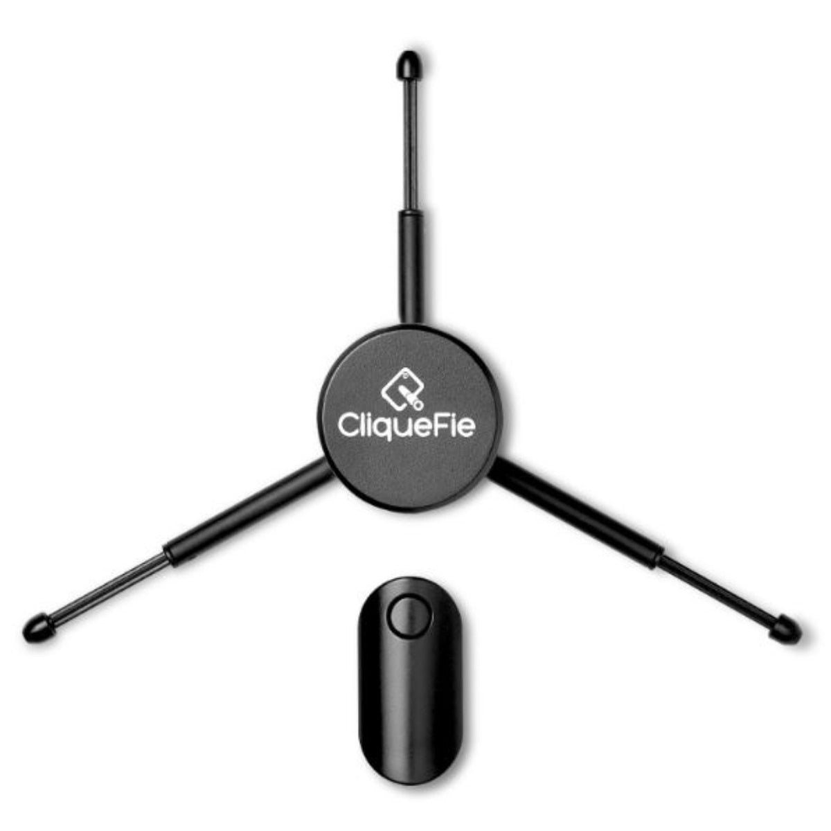 CliqueFie Bluetooth Selfie Stick with Remote - Extendable Tripod for iPhone & Android - Perfect for Travel, Vlogging, and Group Photos