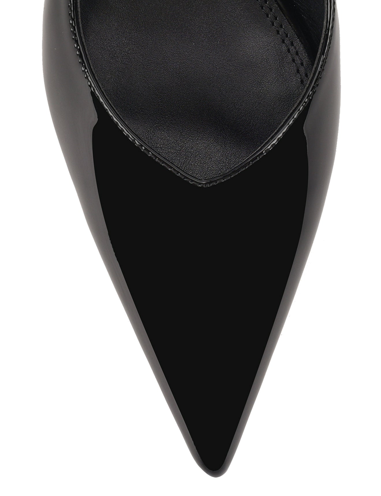 Yory Slingback Kitten Heels - Black Patent Leather Women's Shoes | Comfortable Low Heel Pumps for Work, Office & Special Occasions