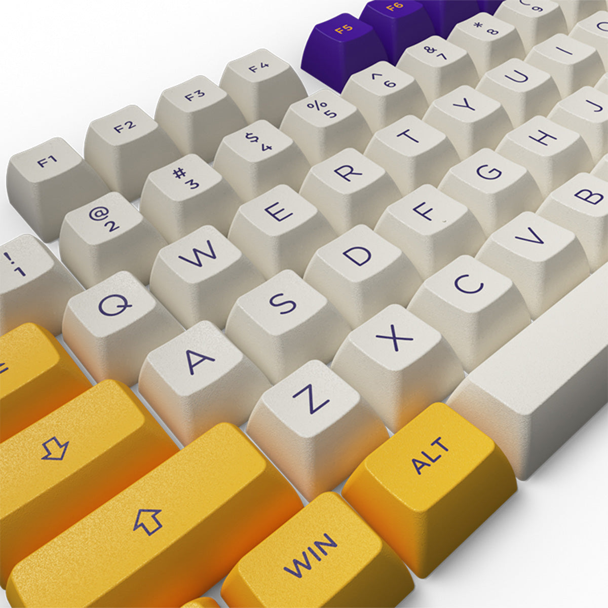 Akko Los Angeles ASA Profile PBT Double Shot 178-Piece Keycap Set - Durable & Vibrant for Mechanical Keyboards (Gaming, Typing, Office Use)