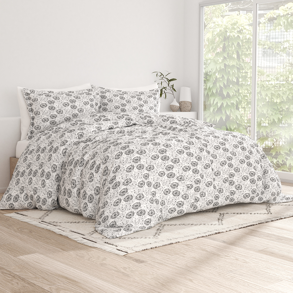 Make A Wish Pattern 3 Piece Duvet Cover Set - Soft Bedding Collection for Kids & Teens - Perfect for Bedrooms, Dorms & Sleepovers