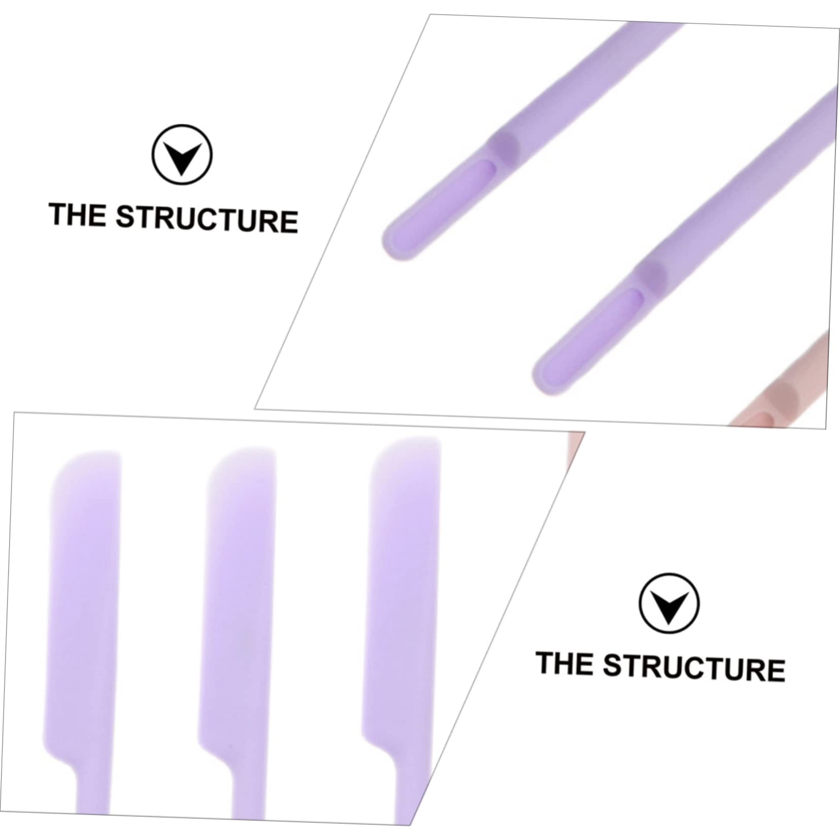 FOMIYES 9-Piece Reusable Silicone Spatula Set for Cream, Lotion, Makeup & Hair Products - Easy to Clean, Dishwasher Safe - Perfect for Kitchen, Salon & DIY Beauty Projects