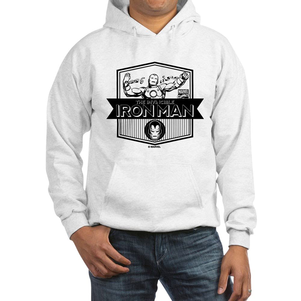 Iron Man MCU Hooded Sweatshirt - Marvel Superhero Pullover for Men & Women | Perfect for Cosplay, Comic Con & Casual Wear