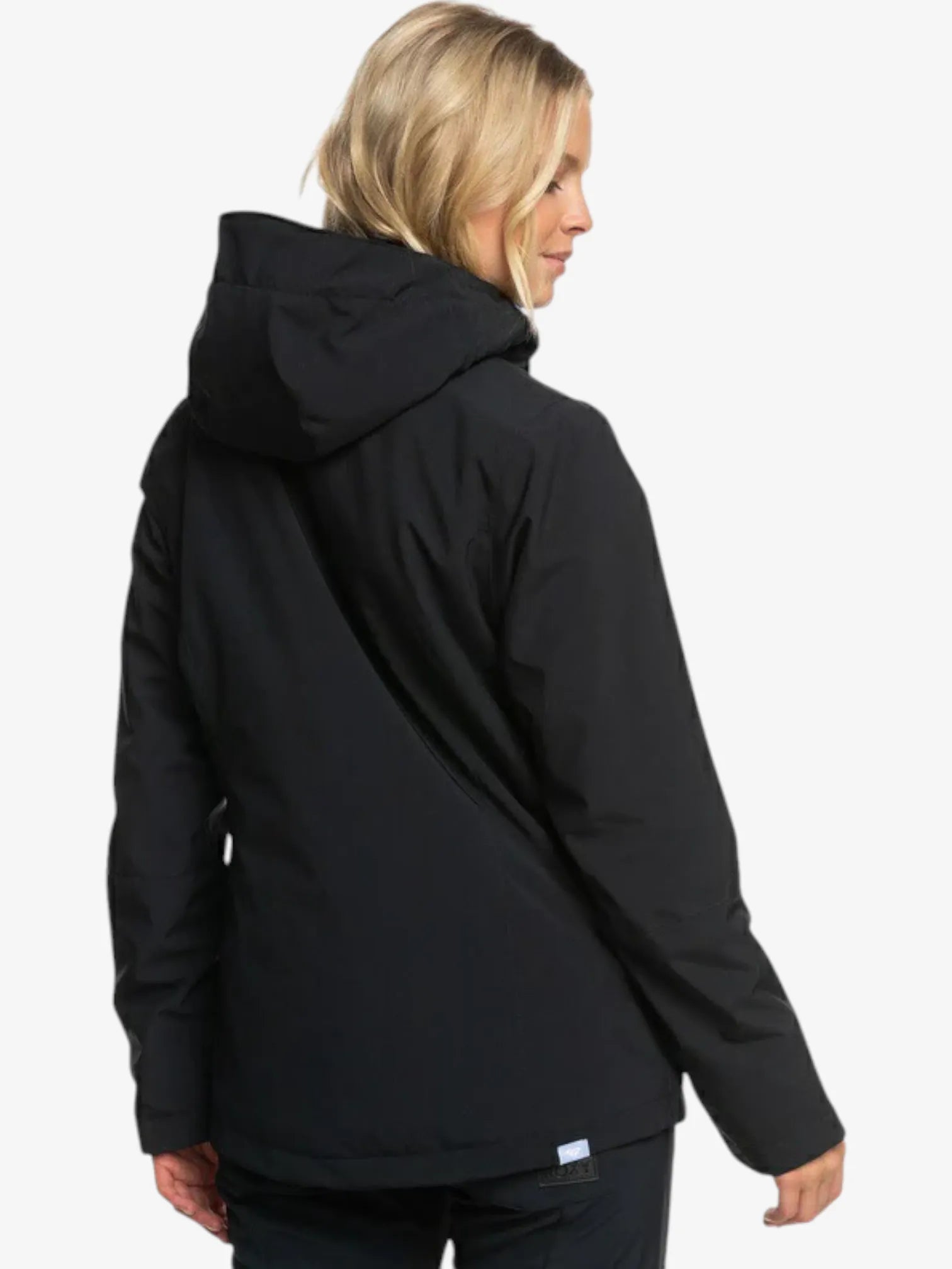 Roxy Jetty Solid NP Black Snow Jacket for Women - Waterproof Winter Coat for Skiing, Snowboarding & Outdoor Adventures