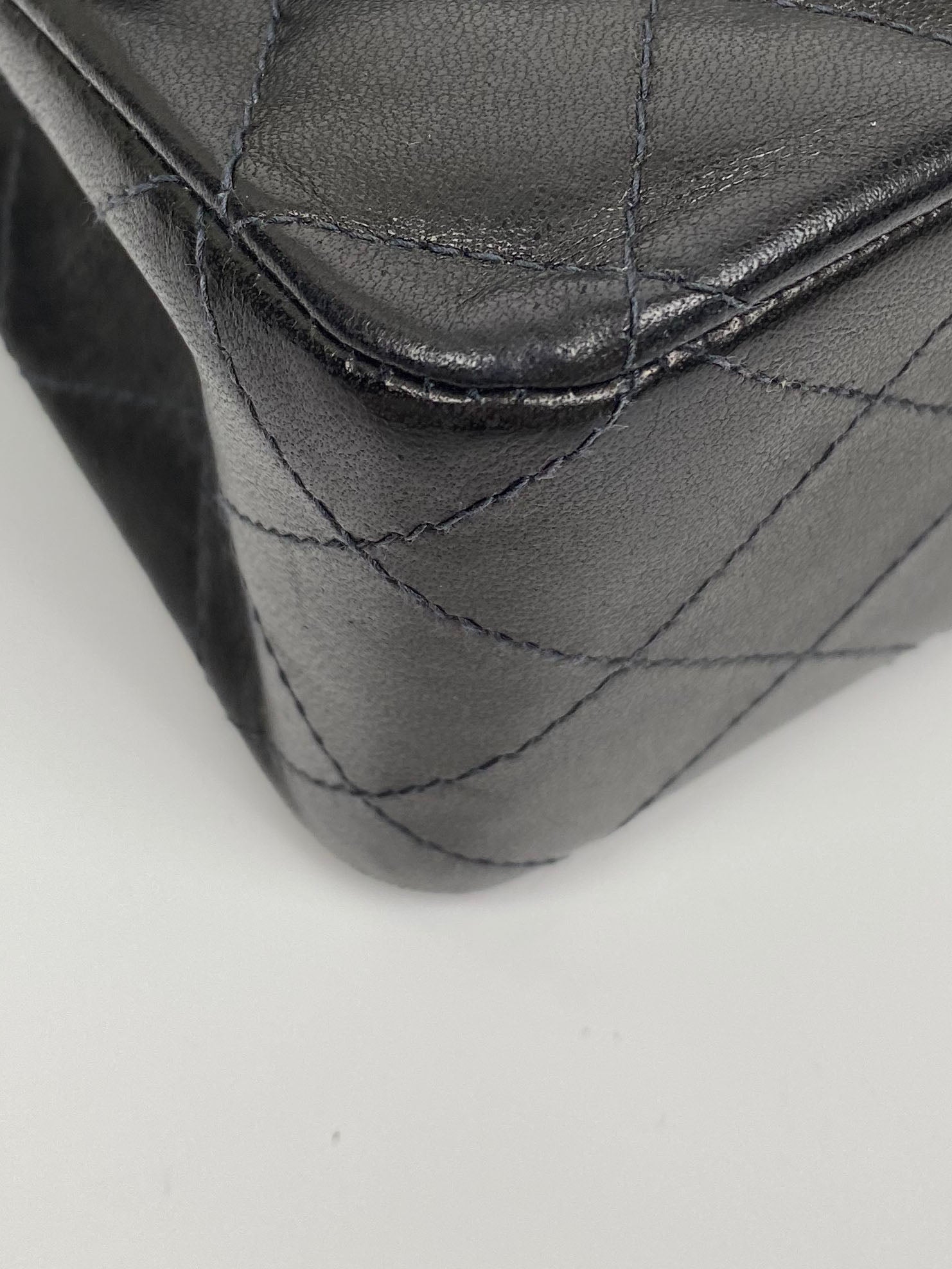 Chanel Medium Black Lambskin Classic Flap Bag - Luxury Designer Handbag for Women | Perfect for Evening Events, Date Nights & Special Occasions