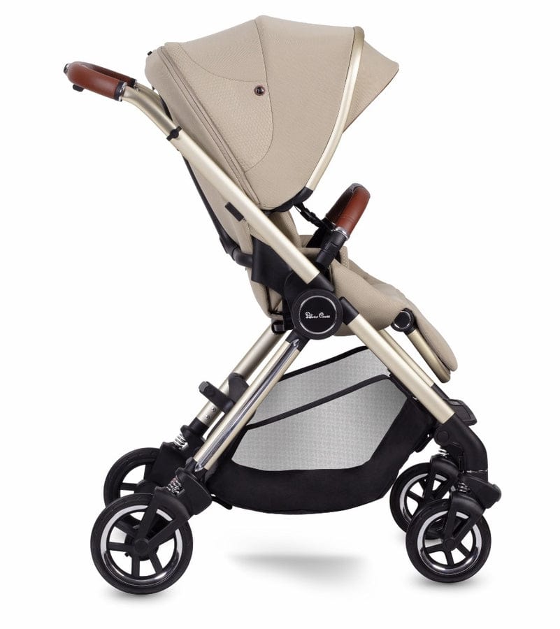 Silver Cross Dune Stroller with Compact Bassinet - Lightweight Travel Stroller for Newborns & Toddlers - Perfect for City Walks, Shopping & Air Travel