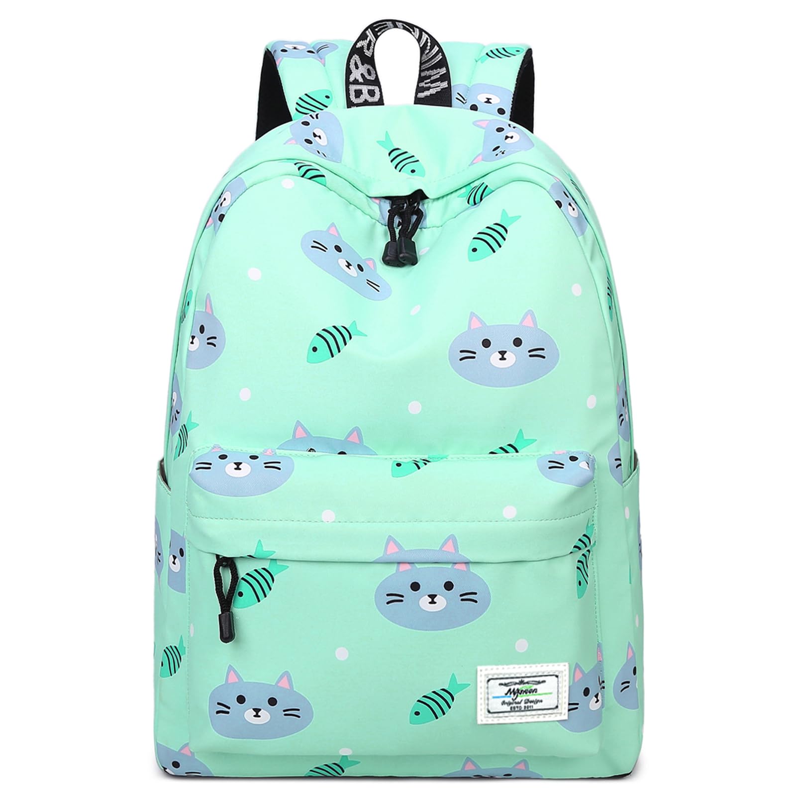 mygreen Kids Backpack - Cute Kawaii Girls School Backpack for Elementary, Middle School & Travel | Lightweight Durable Bookbag for Daily Use, Classroom & Outdoor Activities