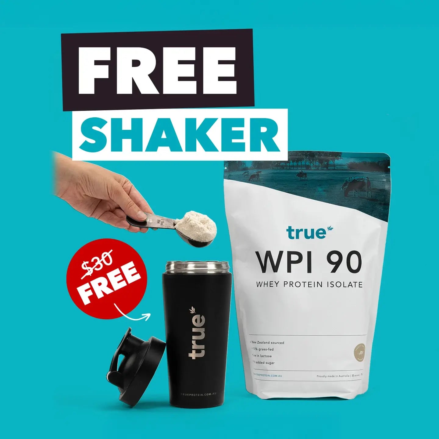 Premium WPI90+ Stainless Steel Protein Shaker Bottle - Leakproof Gym & Travel Water Bottle for Protein Powder, Pre-Workout & Smoothies - BPA Free, 28oz Fitness Shaker with Mixing Ball & Easy Grip