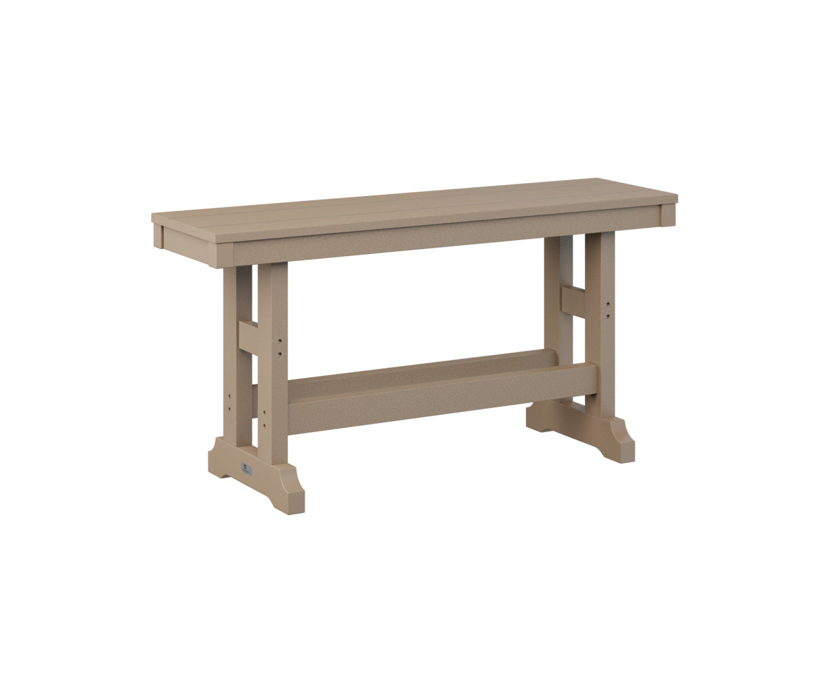 Berlin Gardens Garden Classic 44-Inch Counter Height Bench - Outdoor Dining & Bar Stool for Patio, Deck, or Backyard