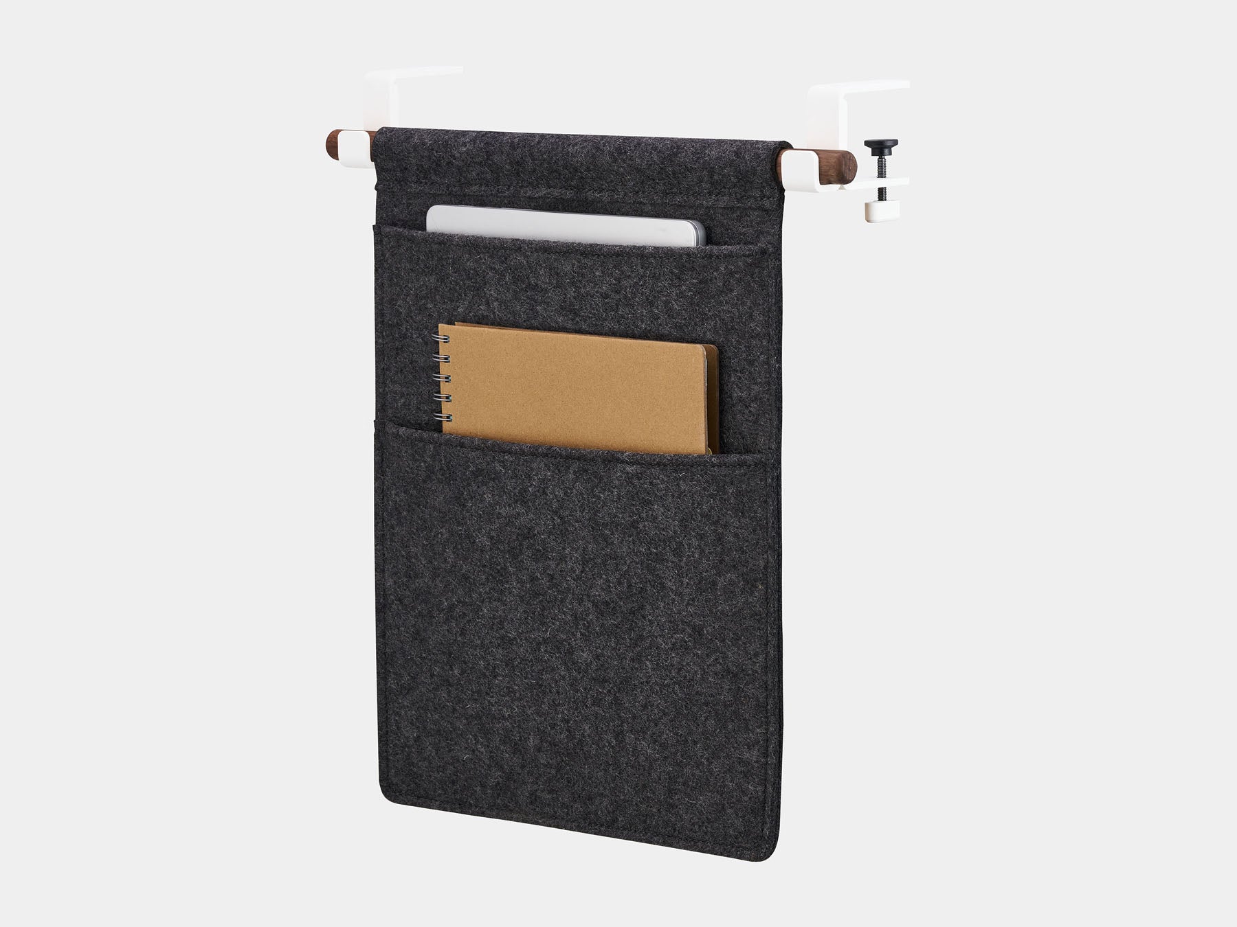 Space-Saving Hanging Desk Organizer with Multiple Pockets - Perfect for Office, Home, or Dorm Room Organization | Wall Mounted Storage Solution for Papers, Files, and Office Supplies